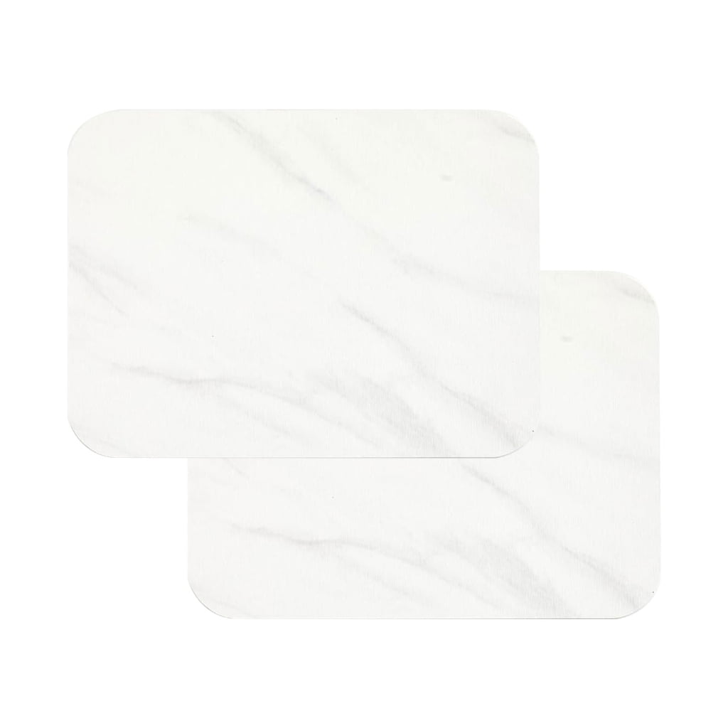 Diatomite Absorbent Mat For Kitchen Sink - 15.75x3.93 Inch Quick-Dry Countertop Pad, Natural Stone Coaster For Bowls, Non-Slip & Anti-Bacterial (White)