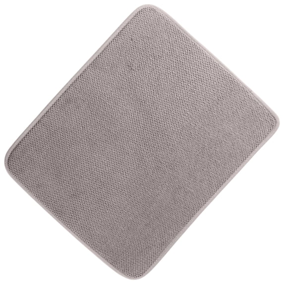 Water Absorbent Microfiber Dish Drying Mat,Quick Dry Dish Drying Mat,Slip Resistant Pad for Sink Dishes and Under Rack,Kitchen Counter Accessories,for Dishes,Utensils,Pots and Pans,11.8x15.7 inch