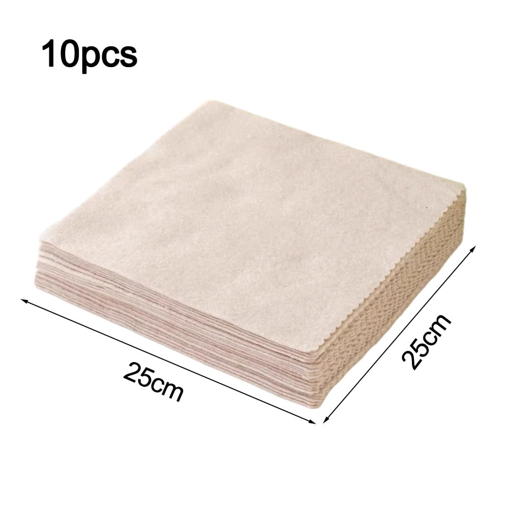 Water Absorbing Loofah Cleaning Cloth Eco Friendly Kitchen Rag 25cm ...