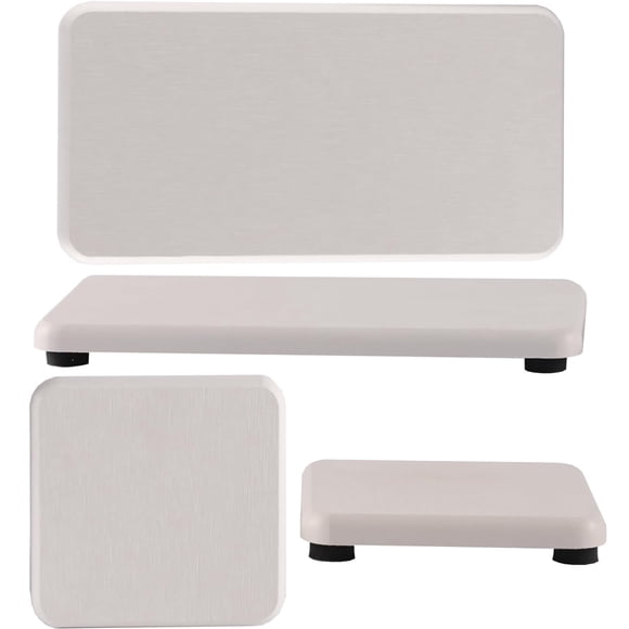 Water Absorbing Stone Tray for Sink, Diatomaceous Earth Coasters for Kitchen, Fast Drying Stone Coaster, Set of 4