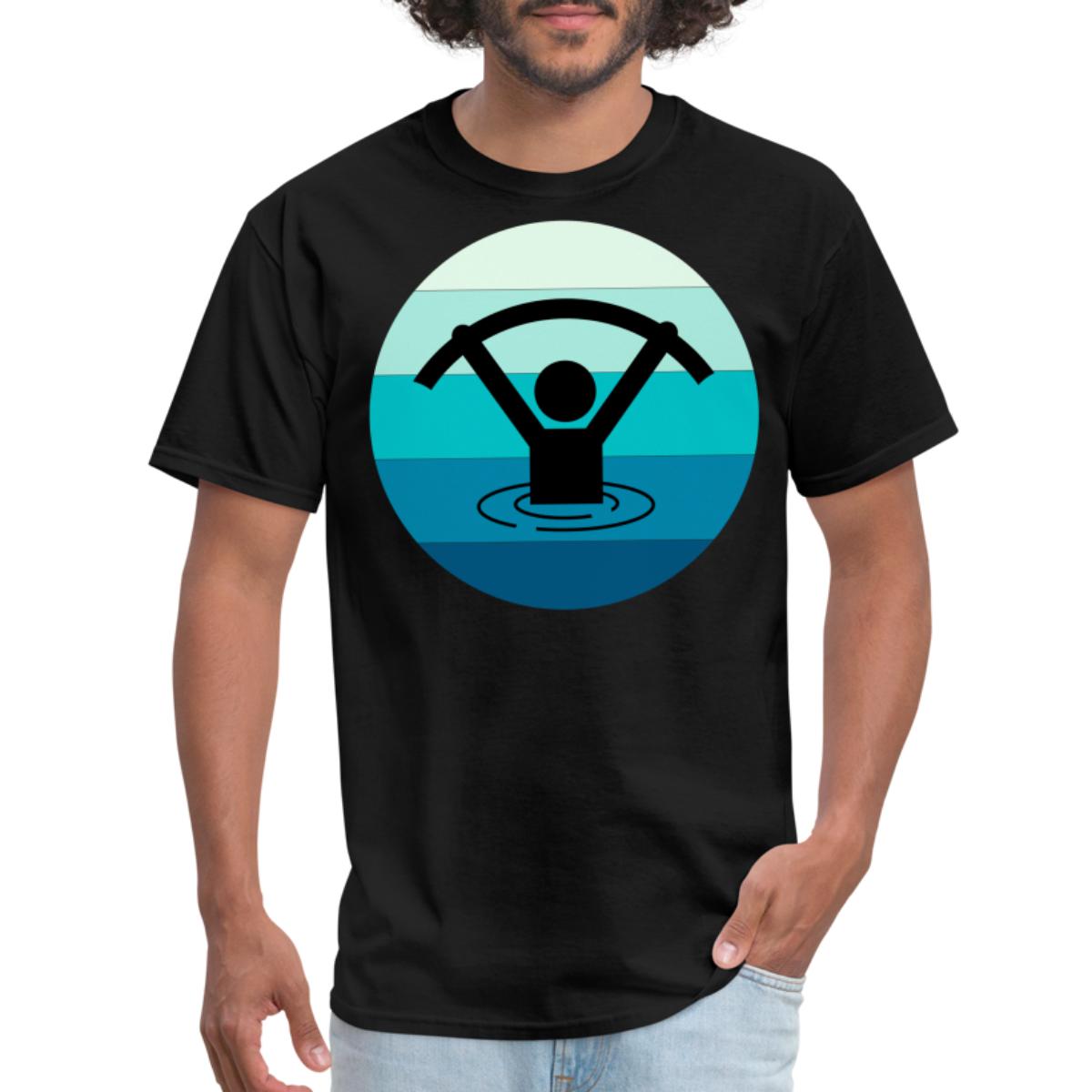 Water Aerobics Aquatic Fitness Aqua Exercise Unisex Men's Classic T