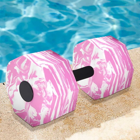 Water Aerobics Dumbbell Float for Adults, Octagonal Swimming Exercise Foam, Water and Aquatic Equipment