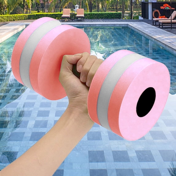 Water Aerobics Dumbbells EVA Aquatic Exercise Weights Pool Fitness Training Equipment For Water Aerobics Swimming Pool Workout