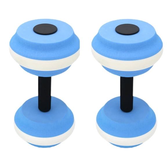 Water Aerobics Dumbbells Set, EVA Buoyancy Material, Beginner Adult Pool Workout, Resistance Muscle Training, Portable Easy Grip for Outdoor Aqua Exercise