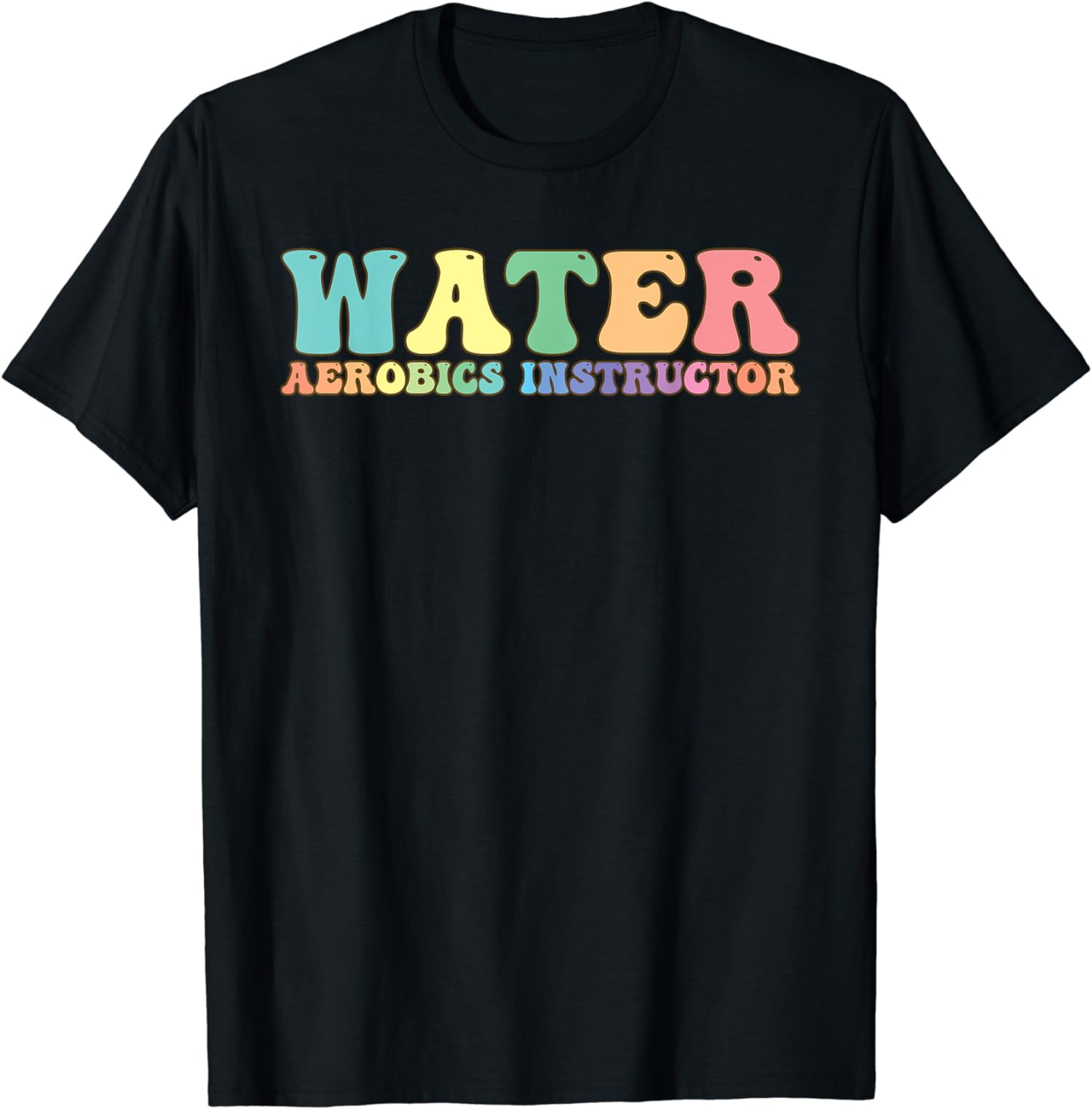 Water Aerobics Instructor Aqua T-Shirt - Walmart.com