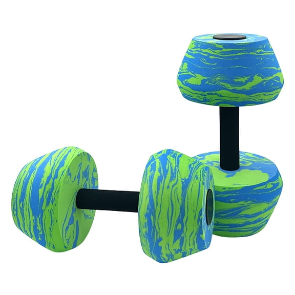 Water Aerobics Weights EVA Water Dumbbells Pool Exercise Fitness Water Dumbbell Set Floating Buoyancy Training Equipment Swimming Workout Home Pool Exercise Gear Aquatic Fitness