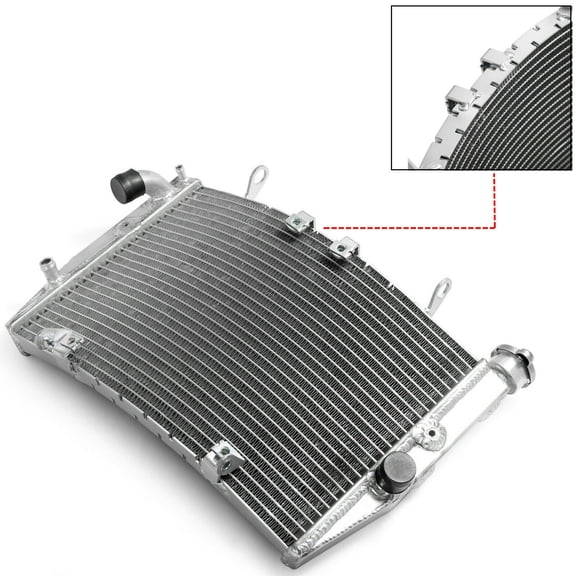 Water Aluminum Radiator For MV AUGUSTA F4 F4R F4RR 2012-2015/ F4 RC LH 2015-2019