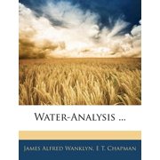 Water-Analysis ... Paperback
