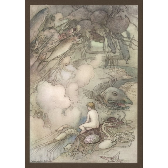Water Babieskingsley Poster Print By Mary Evans Picture Library (24 X 36)