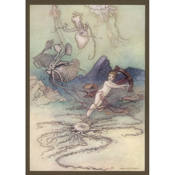 Water Babiessealifetom Poster Print By Mary Evans Picture Library (24 X 36)