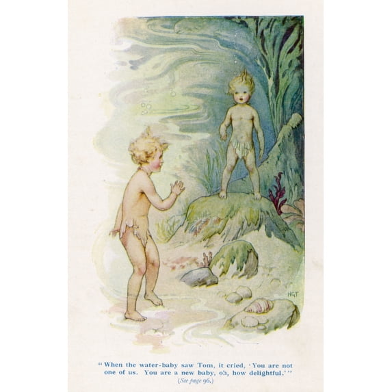 Water Babiestom1922 Poster Print By Mary Evans Picture Library (18 X 24)