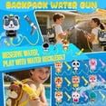 thumbnail image 1 of Water Backpack Large Capacity Water Blaster For Summer Outdoor Swimming And Backyard Fun（8.66Inch,E）, 1 of 4