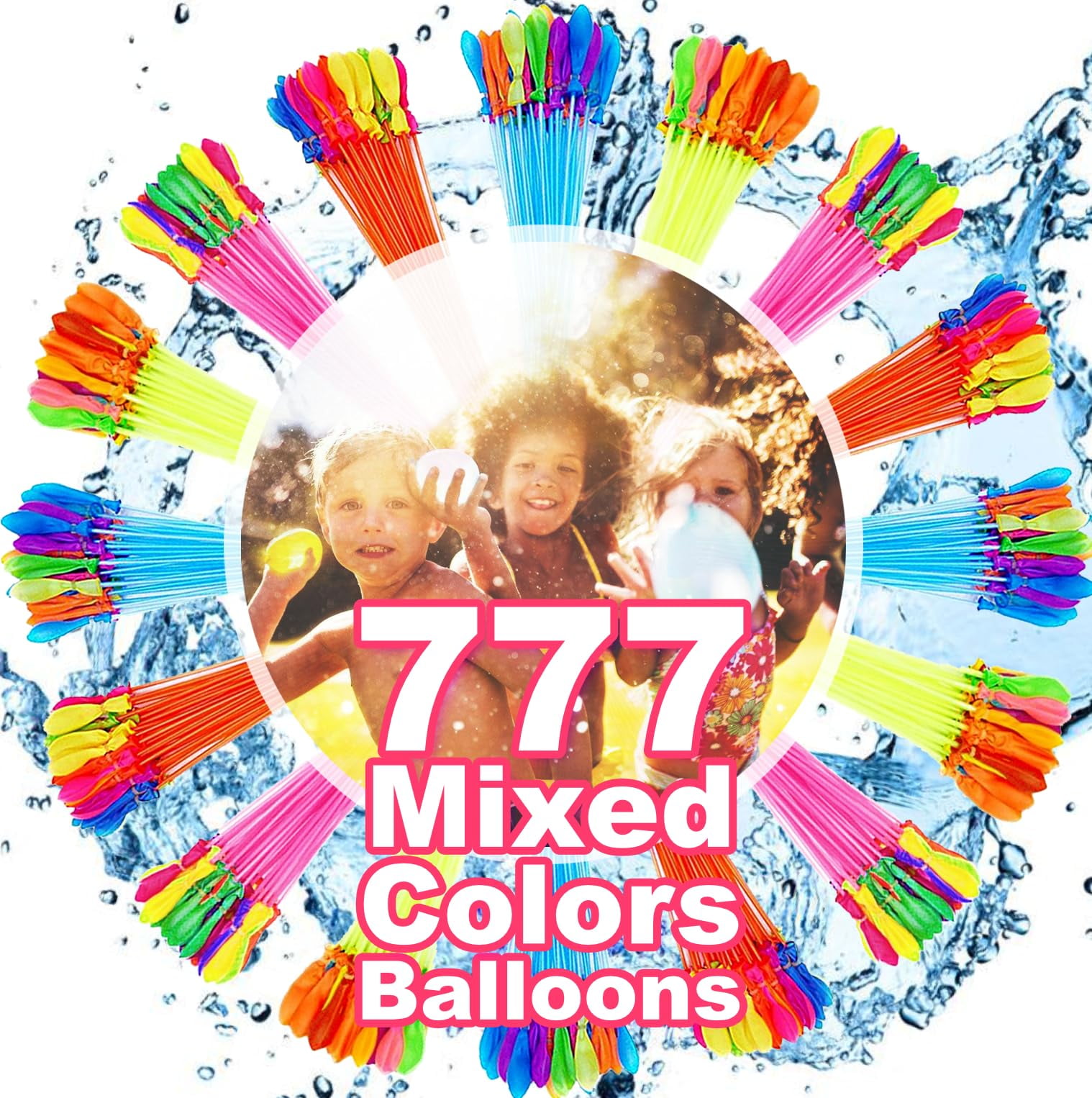 Water Balloons Funny Summer Outdoor Toy Balloon Bundle Water Balloons Bombs Novelty Gag Toys For Children Beach Toy Party