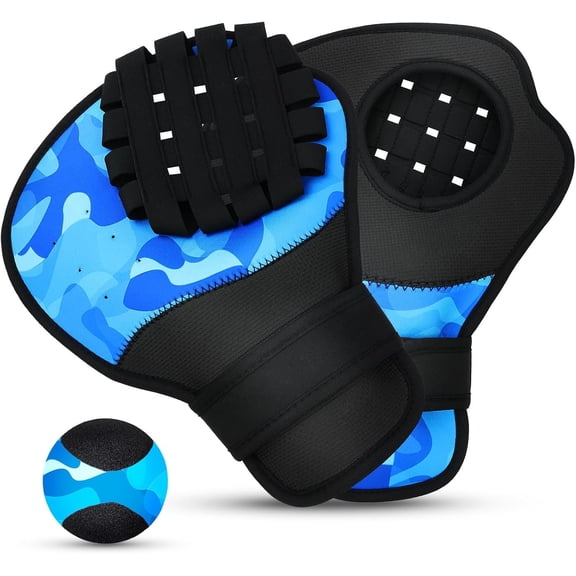 Water Baseball Glove Set, Pool Toys for Youth Adults, Beach with Bouncing Ball, Catch Mitt, Outdoor Summer Toys