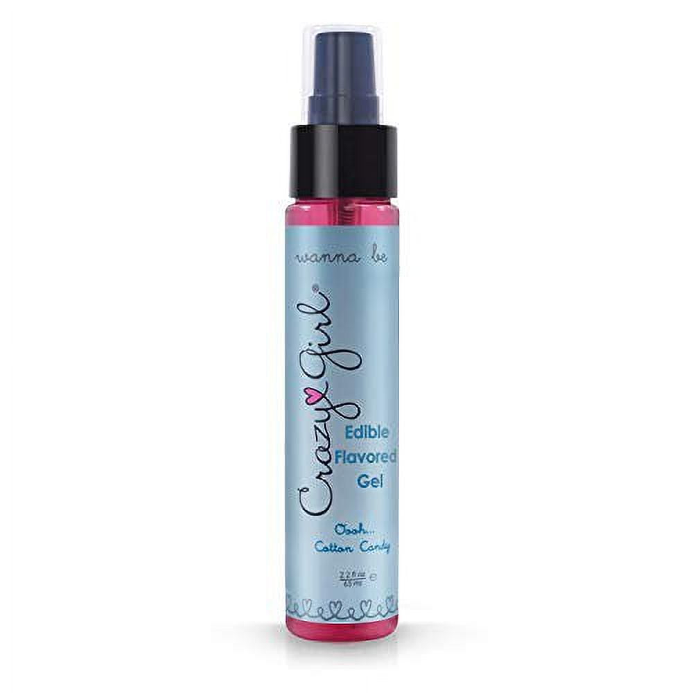 Water Based Cotton Candy Flavored Oral Edible Personal Lubricant by Crazy  Girl, 2.2 Ounce Sex Lube for Men, Women and Couples - Walmart.com