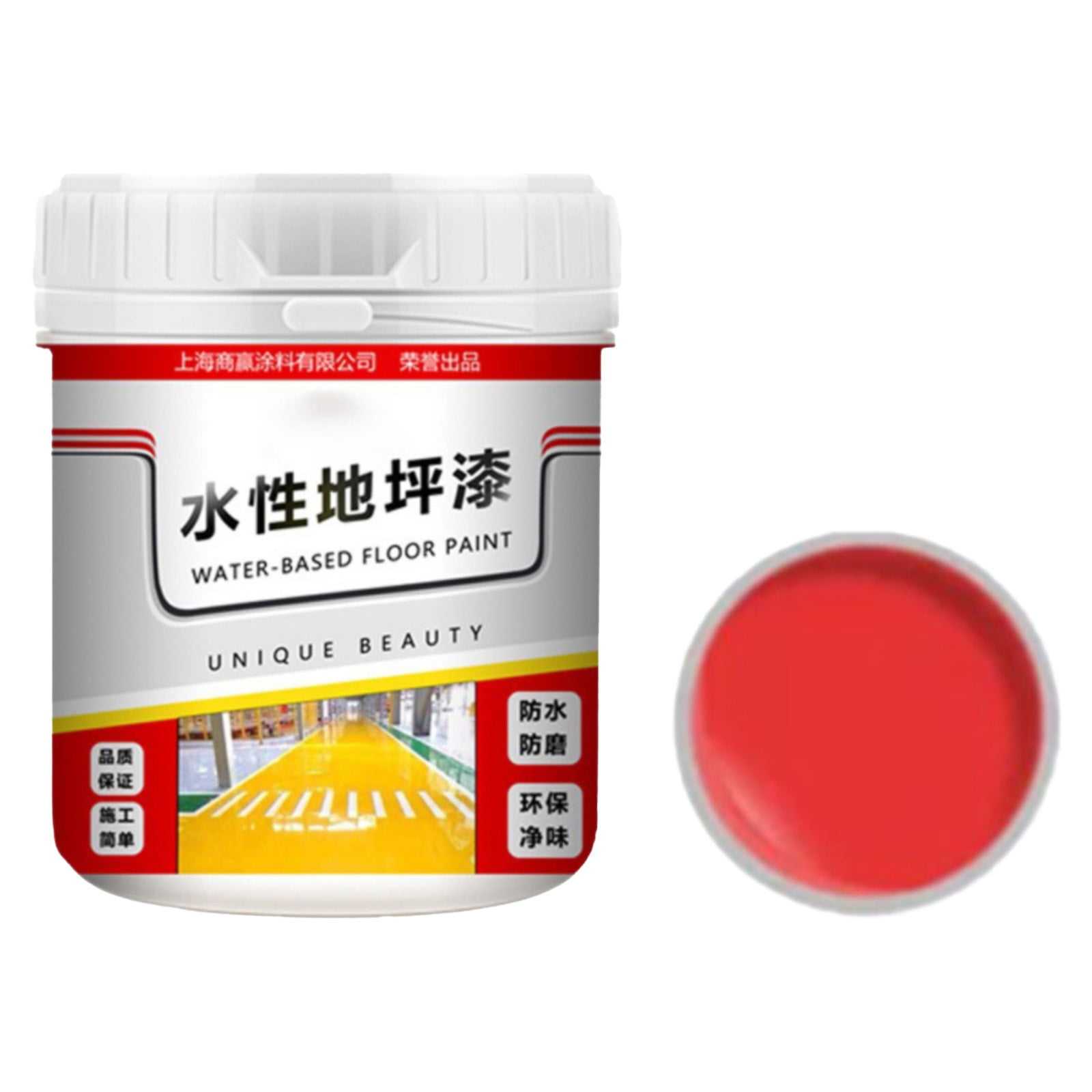 Water-Based Epoxy Floor Paint (Garage Coating, Metallic Gold Finish ...