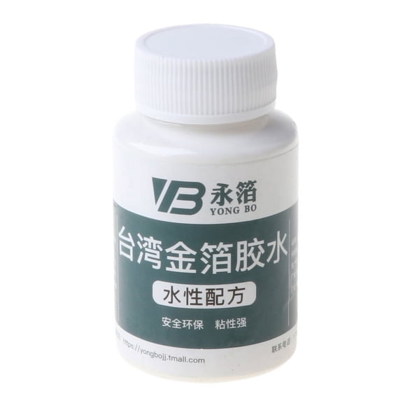 Water-Based Gold Leaf Glue Safety for DIY Lover Handmade Craft Arts Wood 100g