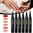 thumbnail image 1 of Water-Based Nail Polish Pen, Quick-Dry Nail Art Polish with Easy-Control Brush Tip, Pen-Style Manicure Tool for DIY Nail Designs, 1 of 5