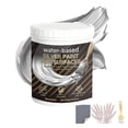 thumbnail image 1 of Water-Based Silver Paint For Metal & Wood, Quick-Drying, With A Shiny Silver Finish, 2.7/5.3/10.6/17.6 Oz Metallic Silver Paint For Diy Crafts & Home Decor, 1 of 6