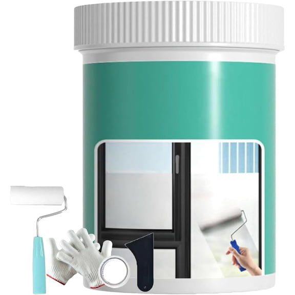 Water-Based Transparent Frosted Glass Paint,Frosted Glass Paint for Window - Window Privacy Paint, Frosted Glass Spray For Bathroom, Waterproof & UV Resistant,Kitchen