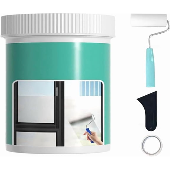Water-Based Transparent Frosted Glass Paint, Frosted Glass Paint for Window - Window Privacy Paint, Waterproof & UV Resistant, Frosted Glass Spray, For Bathroom, Kitchen (100G)