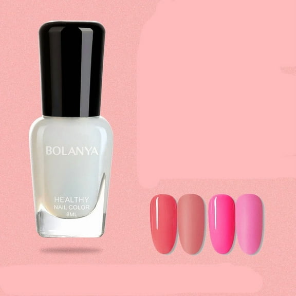 Water-Based Transparent Nail Polish No Baking And Tasteless Nail Art