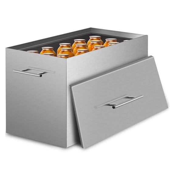 Water Bath Canner Stock Pot Stainless Steel with 2 Racks 15 Quart