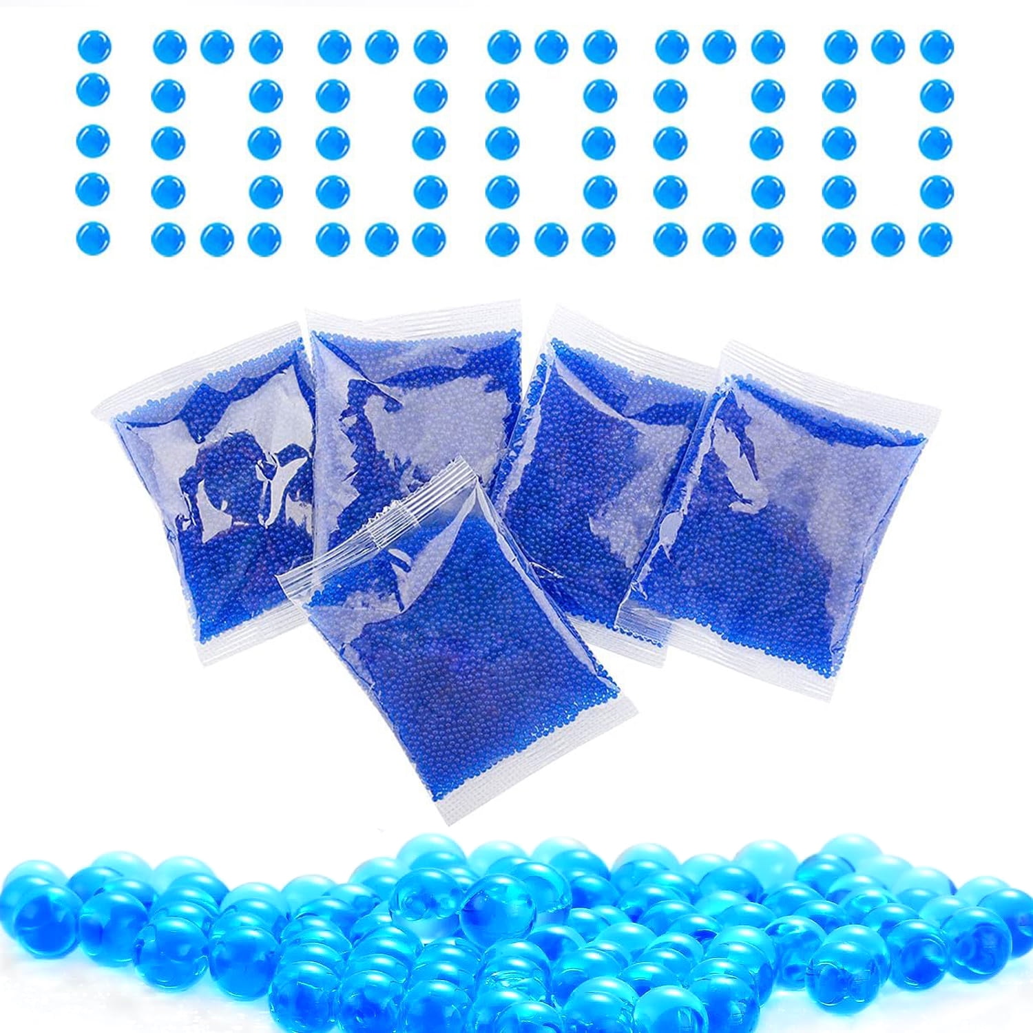Water Beads 100,000 Pieces 10,000 Per Pack, Gel Ball Made for Non