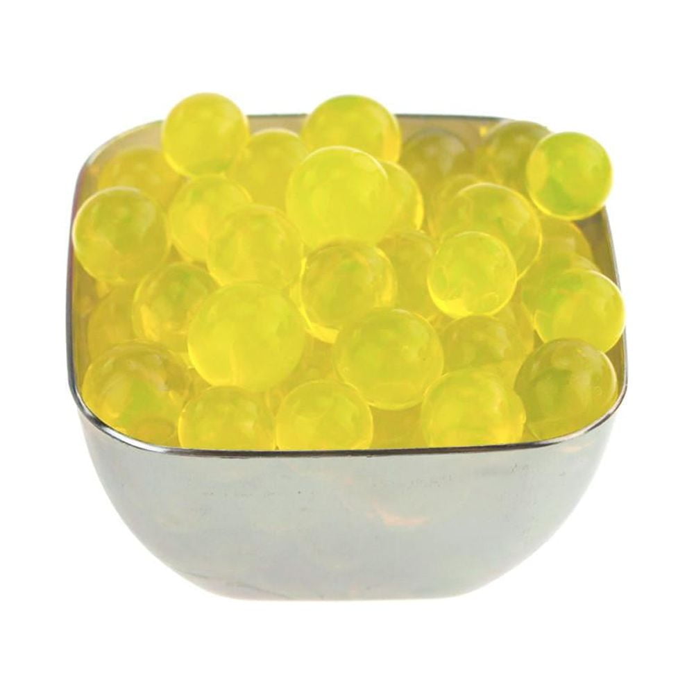 Water Beads Jelly Balls Vase Filler, Large, 10Gram, Yellow