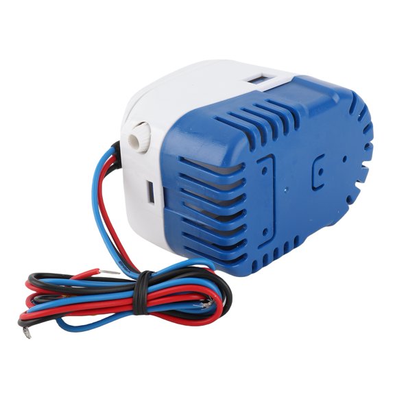 Water Bilge 1100GPH Boat 12V Marine Automatic Submersible Bilge , Premium PVC, Copper Material, Rustproof, Compact, Efficient Motor, Aitomaric Float Switch