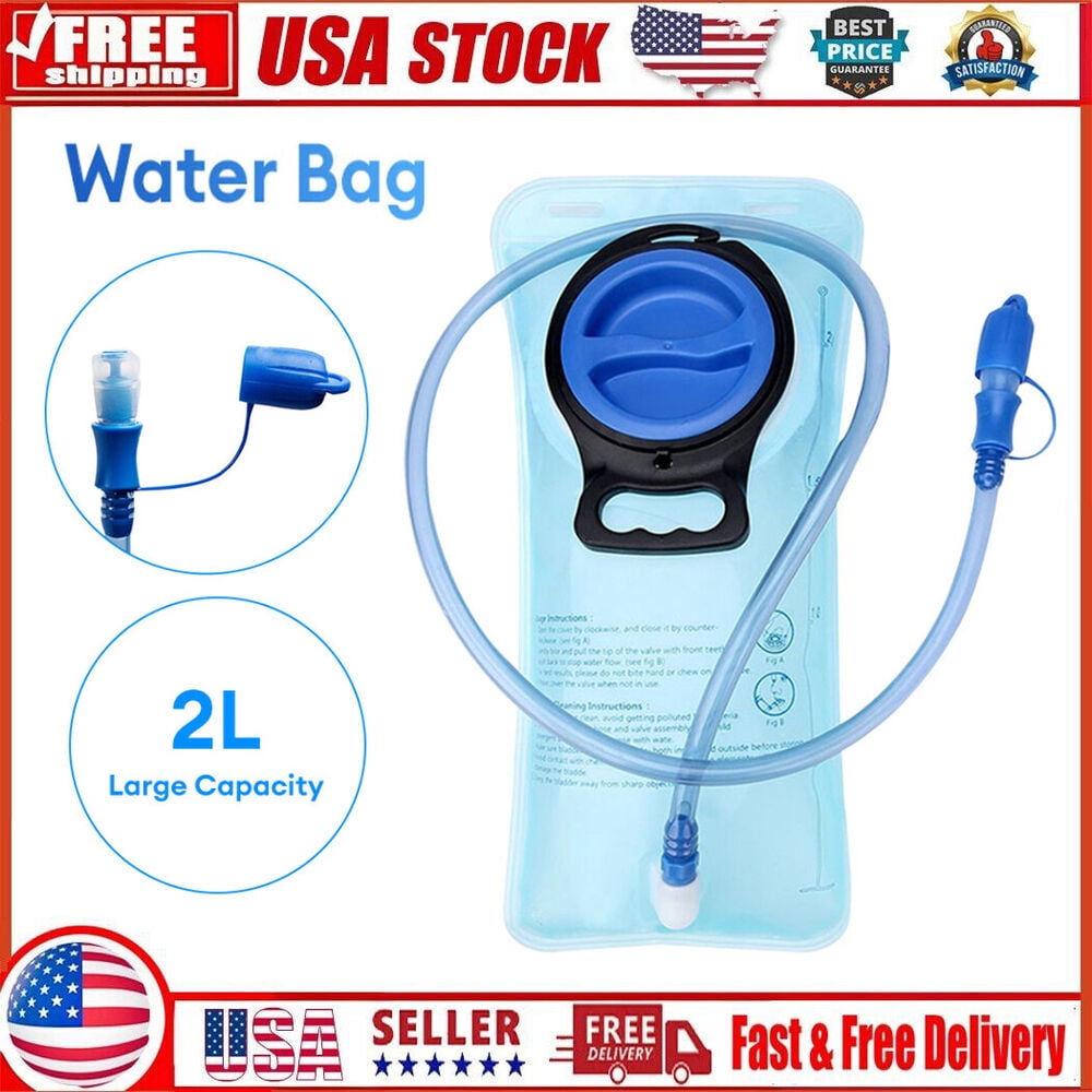 Water Bladder 2L Hydration Pack Water Reservoir Hiking Marathon