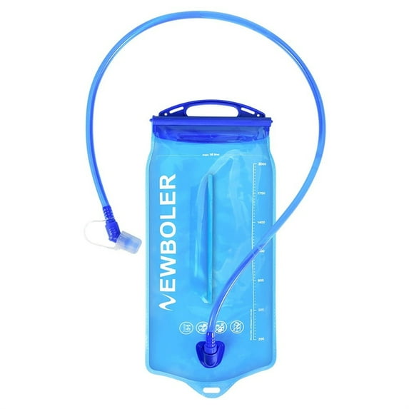 Water Bladder for Hiking Backpack Platypus Water Bladder – Leakproof Hydration Bladder, Durable Water Bladder for Outdoor Sports(Blue-L)