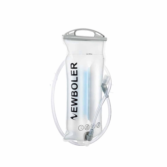 Water Bladder for Hiking Backpack Platypus Water Bladder – Leakproof Hydration Bladder, Durable Water Bladder for Outdoor Sports(White-S)