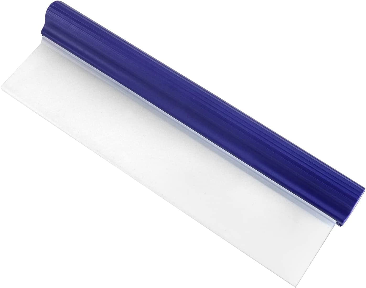 Water Blade Car Squeegee,12 inch Flexible T-Bar Water Blade Silicone Window Squeegee for Car Or Home Use, Blue
