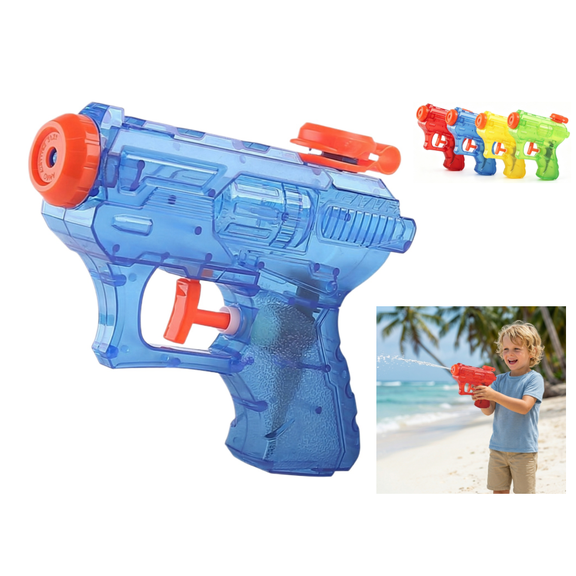 Water Blaster for Kids, Summer Water Squirter Soaker Toy, Outdoor Water Shooter for Boys Girls Toddler, Pool Beach Backyard Fun(Blue)