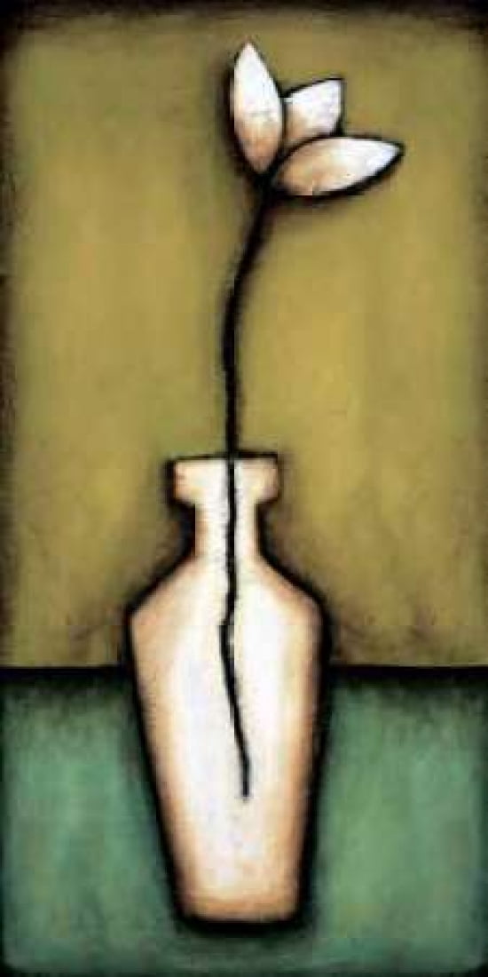 Water Blossoms II Canvas Art - Eve (24 x 48)