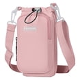 thumbnail image 1 of Water Bottle Bag for Women, Lightweight Crossbody Shoulder Bag with Anti-Theft Lockable Zipper, Multiple Pockets for Outdoor Travel, Hiking, and Daily Use, 1 of 6