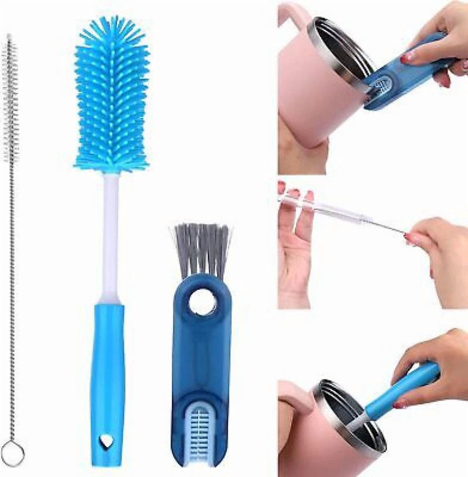 Water Bottle Brush Cleaning Kit For Sports Water Bottle Baby Bottles Tumbler Cup