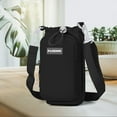 thumbnail image 1 of Water Bottle Carrier Bag with Phone Pocket, Water Bottle Holders with Adjustable Strap& Straw Cover, Adjustable Shoulder Strap Carrier Sling Bag, Multi Functional Mobile Bundle Shoulder Bag, 1 of 5