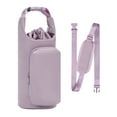 thumbnail image 1 of Water Bottle Carrier Bag with Phone Pocket 32oz 40oz Tumbler Insulated Water Bottle Holder with Adjustable Shoulder Strap Carrier Sling Bag, 1 of 6