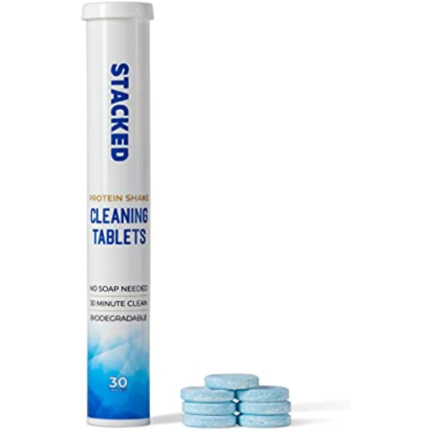 Water Bottle Cleaning Tablets 30Pack Protein Shake Cleaner Tablets