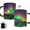 thumbnail image 1 of Water Bottle Clearance! 1*Northern Lights Temperature Sensitive Mug Coffee Mug Heat Changing Sensitive Mug Tea Cup Novelty Coffee Mugs for Women Men, 1 of 4