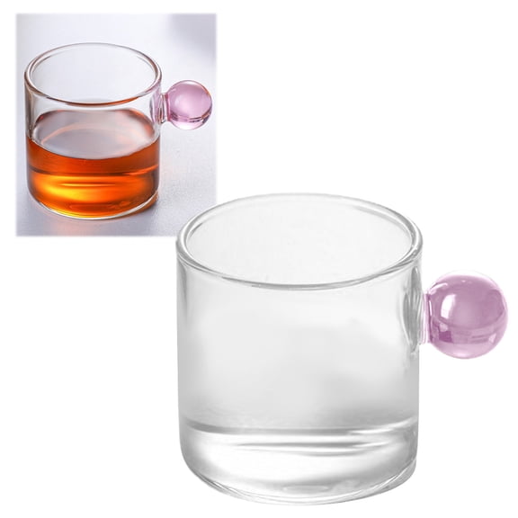 Water Bottle Clearance! Glass Tea Cup Mini Pitcher Milk Creamer Coffee Jar Glass Heatable Pot Saucepan Server Dipping Bowls with Handle A Cup