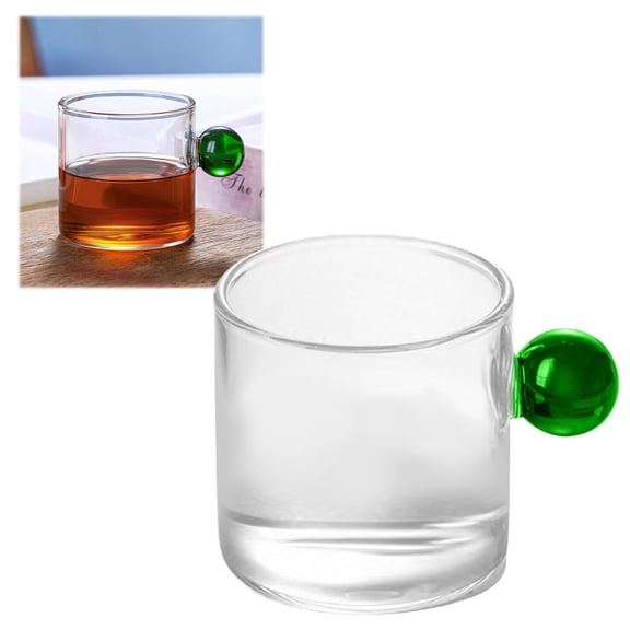 Water Bottle Clearance! Glass Tea Cup Mini Pitcher Milk Creamer Coffee Jar Glass Heatable Pot Saucepan Server Dipping Bowls with Handle A Cup