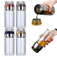 thumbnail image 1 of Water Bottle Clearance! Infusifie Tea Infuser Double Layered Glass Tea Infuser Bottle Tea Steeper For Loose Tea Portable Tea Water Separation Tea Cup Glass Tea Cup With Infuser And Lid, 1 of 9