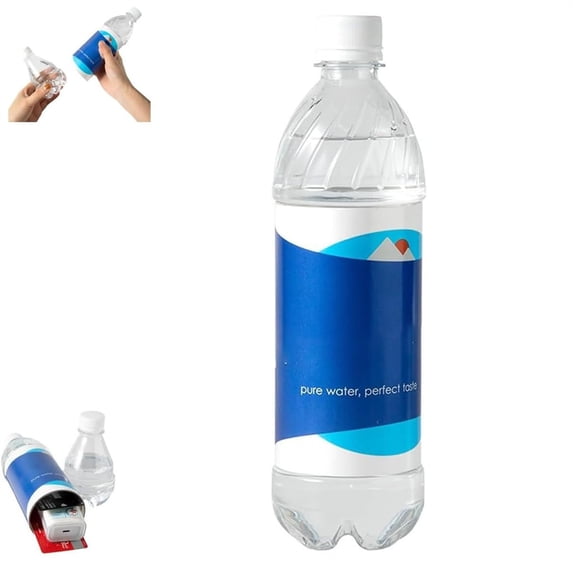 Water Bottle Diversion Safe Hidden Stash Container, Secret Storage Hideaway Can for Travel Home Money Valuables (1 Piece)