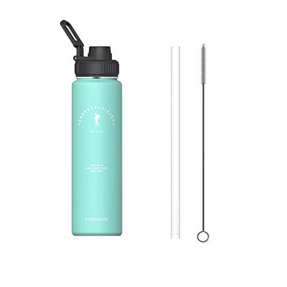 Water Bottle Double Wall Vacuum Insulated (17oz,24oz,32oz,40oz) Wide ...