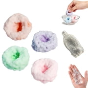 Water Bottle Fidget Toys Adults, Transparent Silicone Slow Rising Fidget Stress Ball,Cute Water Bottle Moldable Slow Rebound Soft Malt Sugar Sensory Toys for Anxiety Relief,(1PCS)