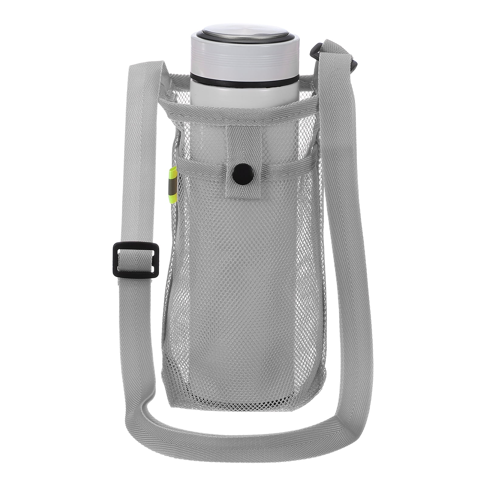 Water Bottle Holder with Shoulder Strap, Mesh Water Bottle Sleeve - Main Image