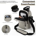 thumbnail image 1 of Water Bottle Holder with Strap, 32/40oz Insulation Water Bottle Carrier Bag with Phone Pocket, Water Bottle Sling Bag Crossbody Water Bottle Holder for Hiking Walking, 1 of 6